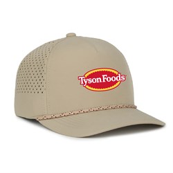 Image of Performance High Crown Snapback Cap, Khaki